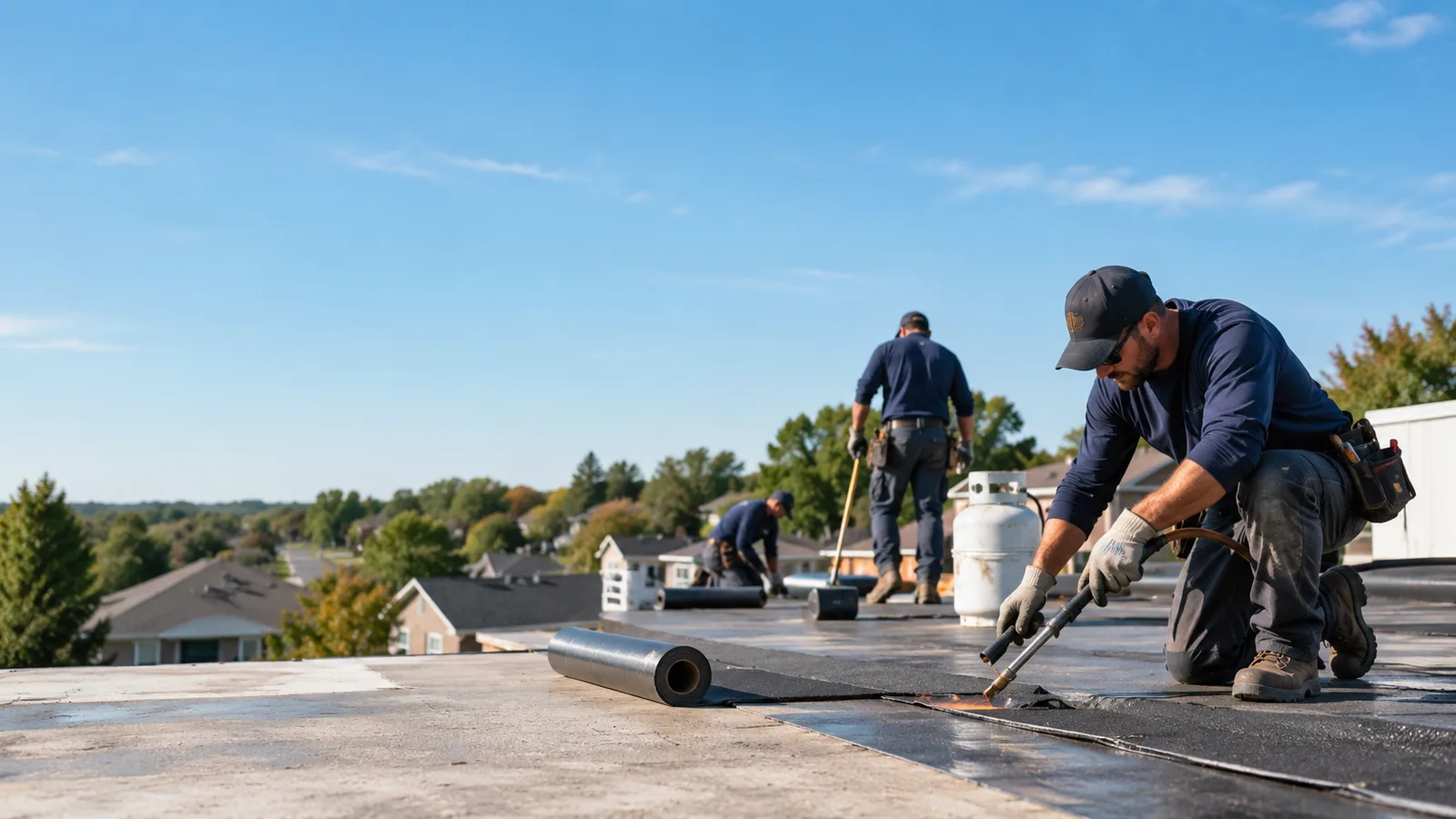 Flat Roof Leak Repair providers in Strandquist, MN